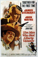 The Man Who Shot Liberty Valance -Poster